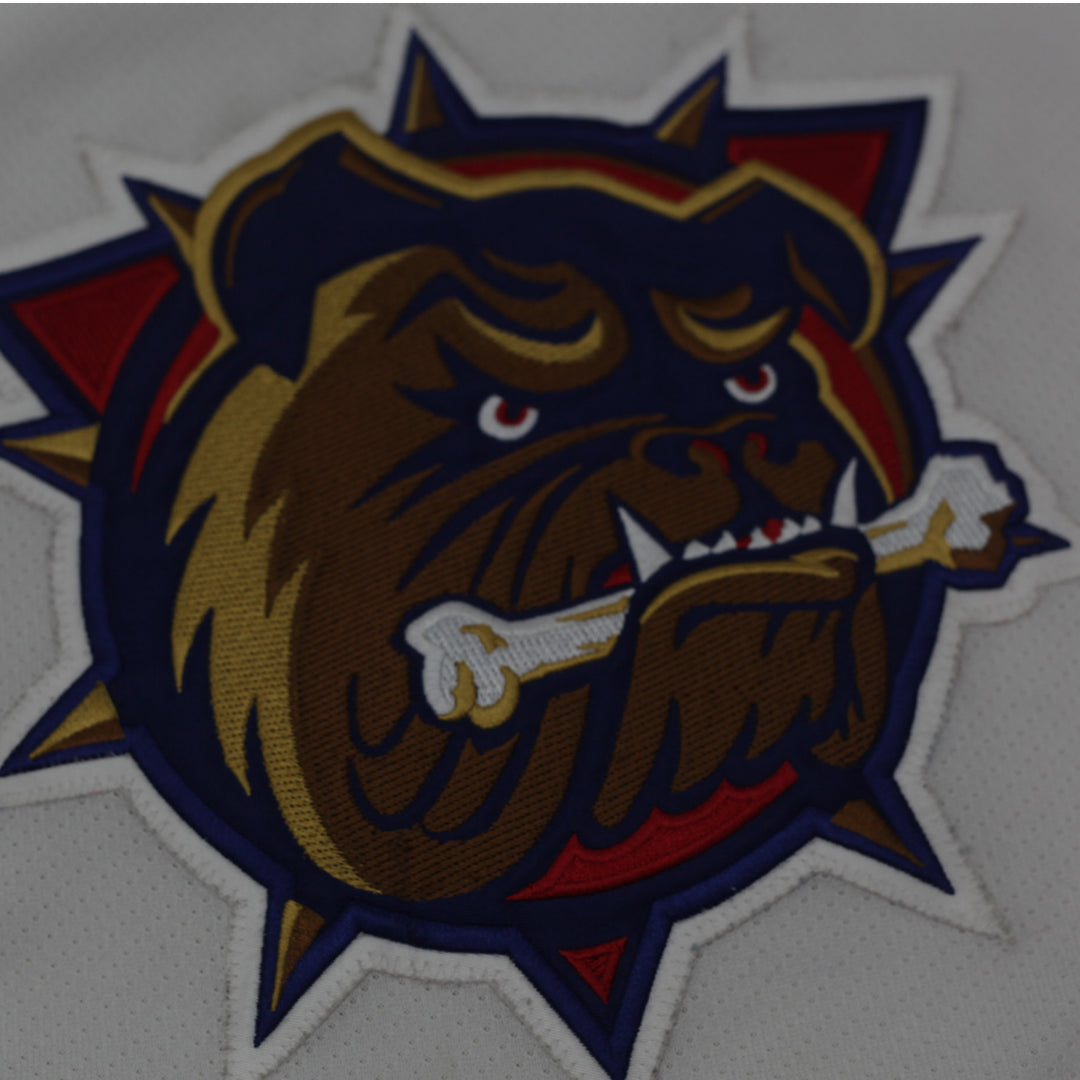 Vintage Hamilton Bulldogs Reebok CCM Hockey Jersey Size 58 Made in Canada - Fashion Rerun Vintage Migration_Jersey