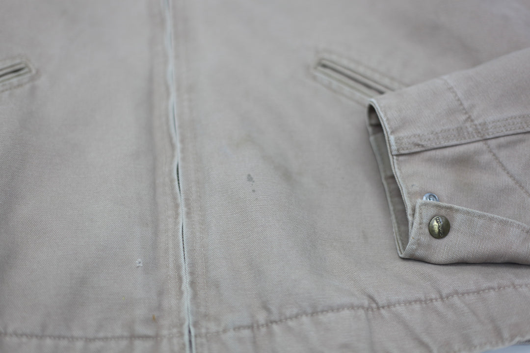 Vintage Carhartt Blanket Lined Brown Detroit Jacket