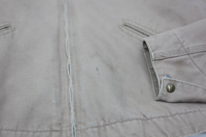 Vintage Carhartt Blanket Lined Brown Detroit Jacket