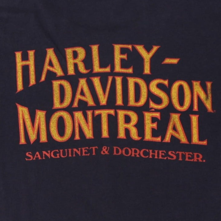 Vintage Mens Harley Davidson Biker Logo Graphic T-Shirt Size L | Migration_T-Shirts - View 7 | Fashion Rerun