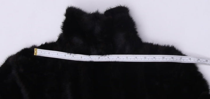 Rare Simon M. Canada M Mid Century Glossy Full Length Luxury Coat