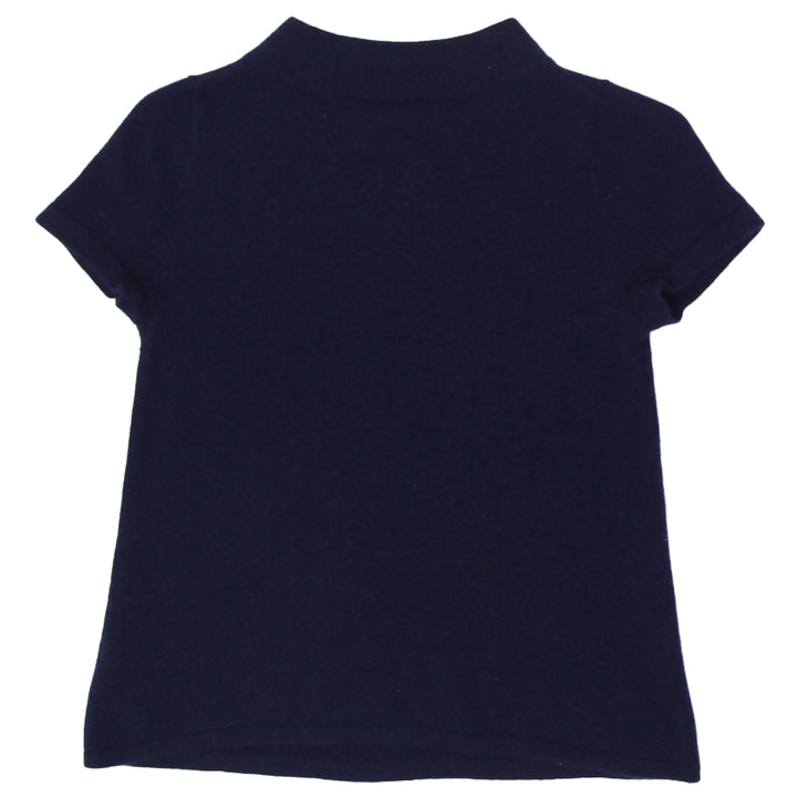 Ladies J. Crew 100% Cashmere Short Sleeve Sweater