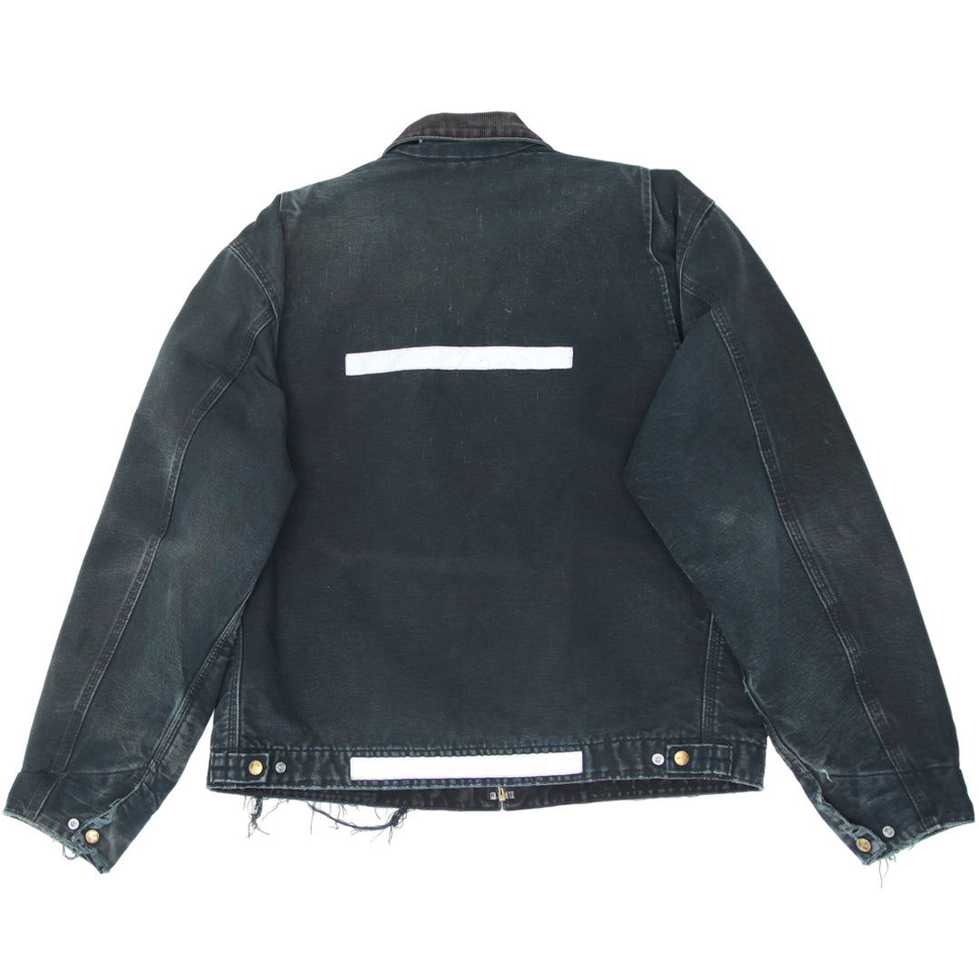 Vintage Carhartt J01 BLK Blanket Lined Detroit Jacket Made In The USA