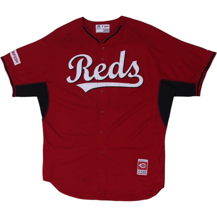 Vintage 90s Mens Cincinnati Reds Majestic Cool Base MLB JerseySize 52 | Migration_Jerseys | Fashion Rerun