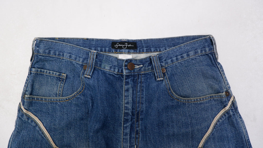 Y2K Mens Sean John Straight Leg Jeans
