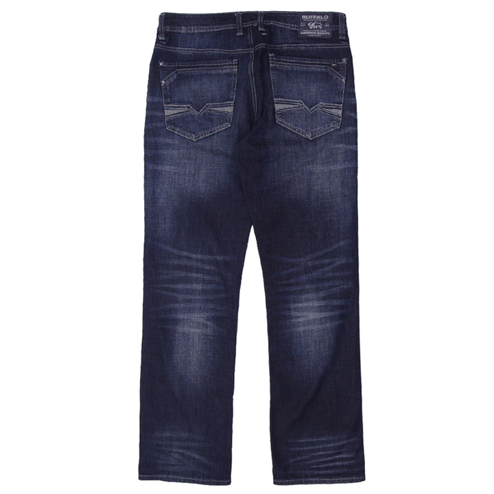 Mens Y2K Buffalo by David Bitton Driven-X Relaxed Straight Stretch Jeans