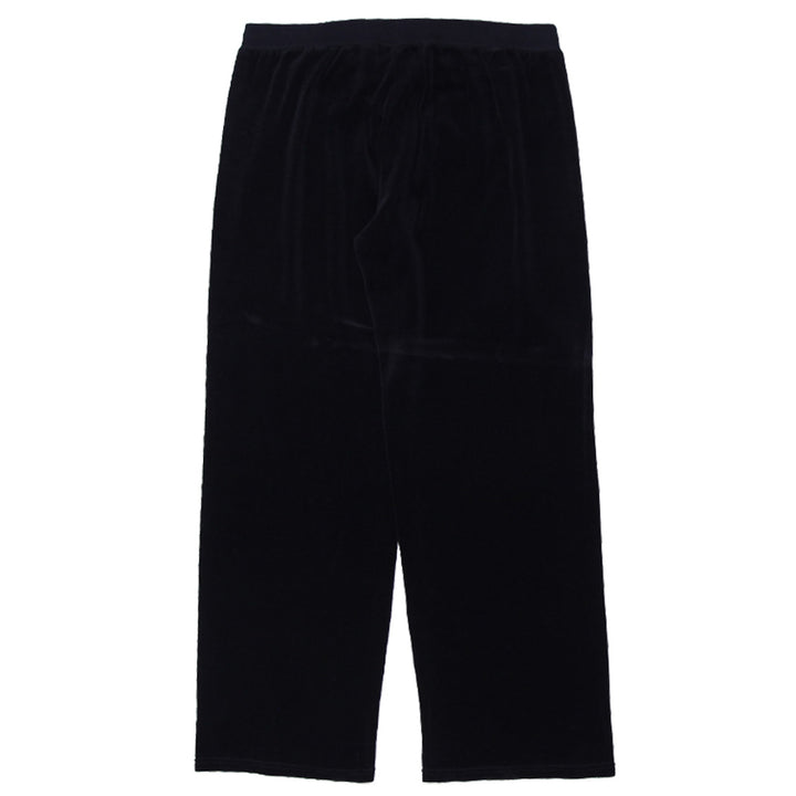 Ladies Embroidered Fila Logo Velour Pants