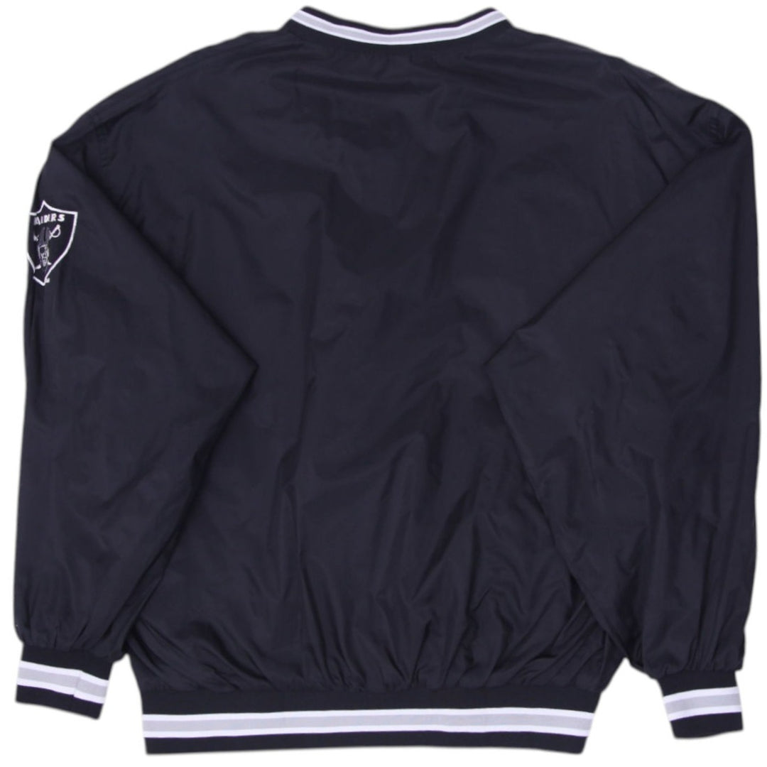 Vintage Chalk Line Oakland Raiders Pullover Jacket L | Migration_Jackets - Side View | Fashion Rerun