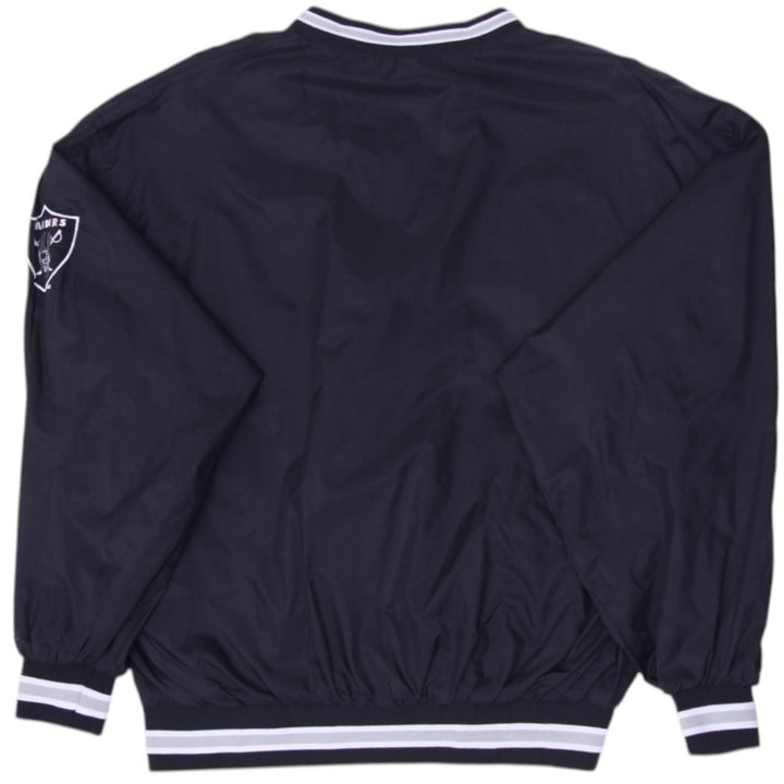 Vintage Chalk Line Oakland Raiders Pullover Jacket L | Migration_Jackets - Side View | Fashion Rerun