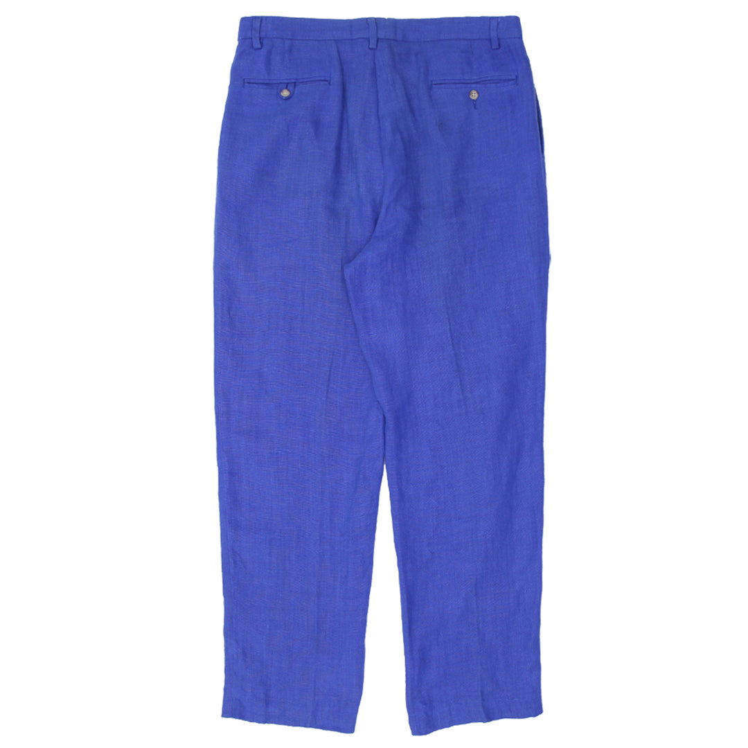 Vintage Polo by Ralph Lauren Linen Pants Made In USA - Fashion Rerun Vintage Migration_Pants