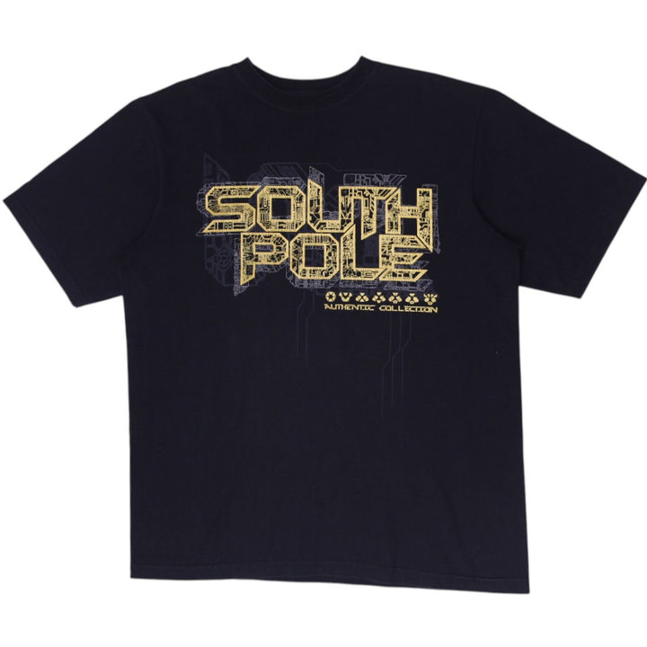 Y2K Mens South Pole Hip Hop Graphic T-Shirt