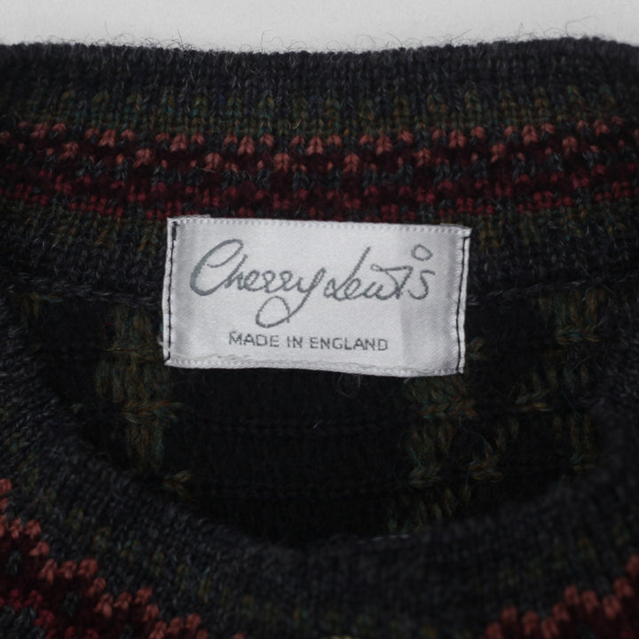 Vintage Cherry Levis  Wool Cardigan Sweater Ladies - Fashion Rerun Vintage Migration_Sweaters