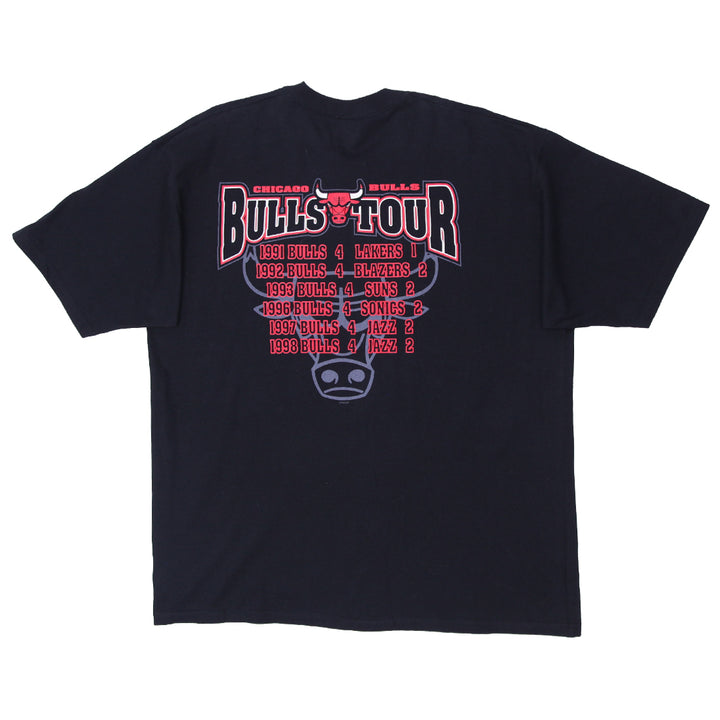 1998 Vintage Chicago Bulls NBA Finals Champion T-Shirt Starter XL