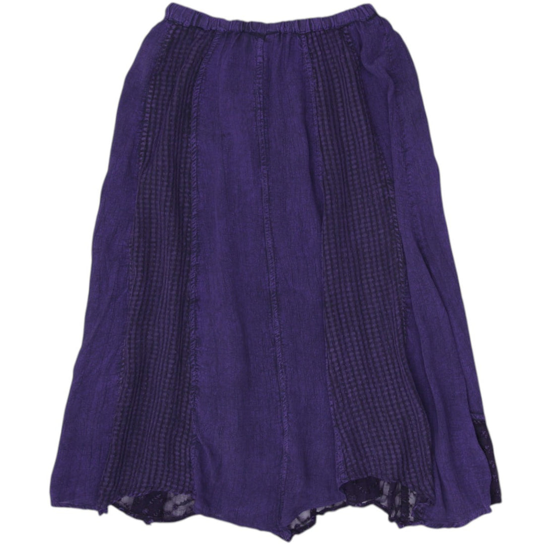 Y2K Ladies Lacy Jessie Embroidered Beaded Midi Skirt Size S