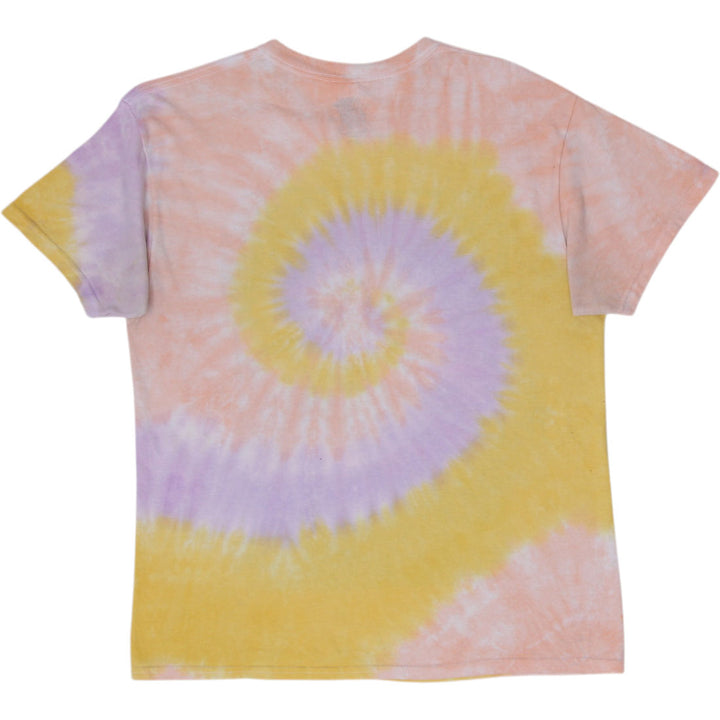 Mens Grateful Dead Tie Dye Graphic 1973 Concert Style T-Shirt Size L