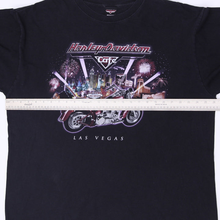 Vintage 90s Harley Davidson Cafe Las Vegas T-Shirt Size XXL