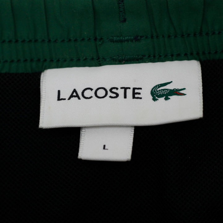 Mens Lacoste Navy Blue Quick-Dry Swim Trunks Board Shorts Size Large