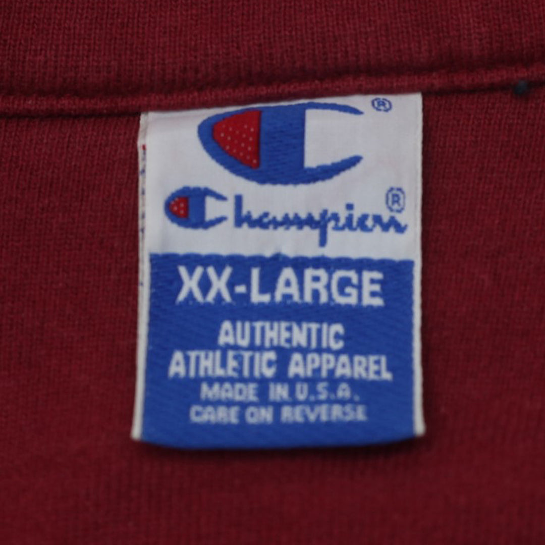 Vintage Champion Quarter Zip Sweatshirt Made In USA - Fashion Rerun Vintage Migration_Sweaters