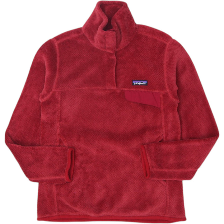 Ladies Patagonia Fleece Pullover Red Warm Cozy Winterwear | Migration_Fleece | Fashion Rerun