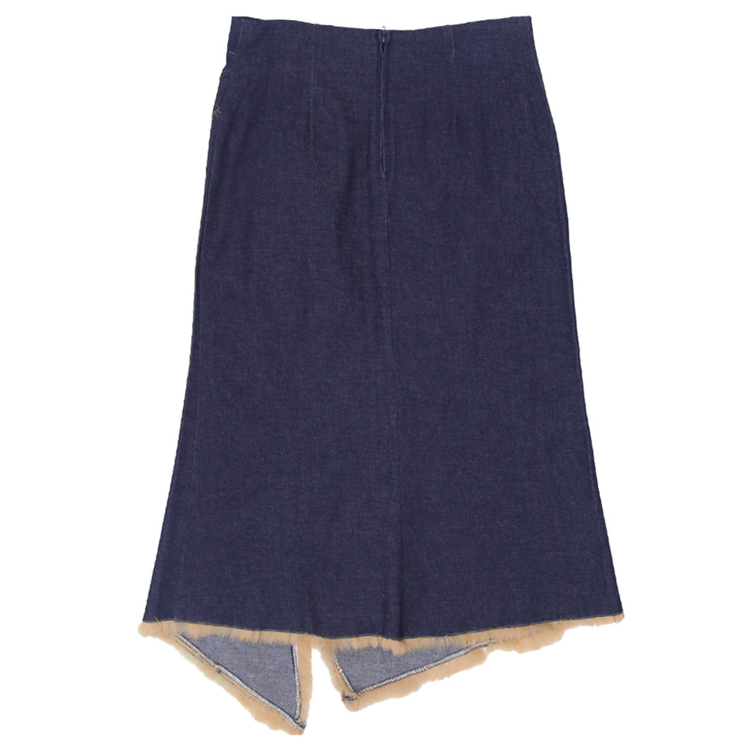 Y2K Ladies Jamie Nicole Collection Denim Skirt - Fashion Rerun Vintage Migration_Skirt