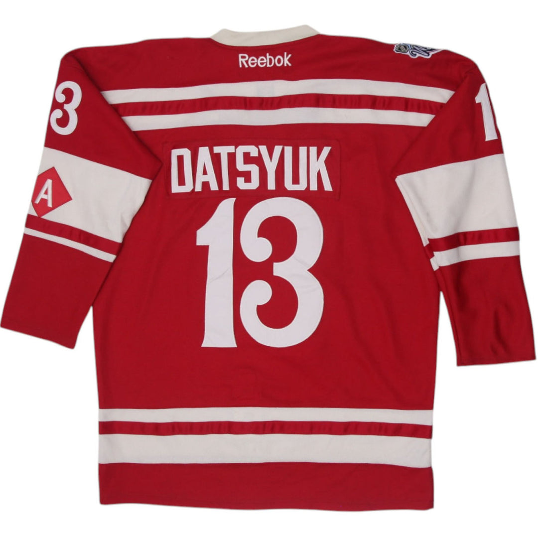 Vintage Reebok Detroit Red Wings 2014 Winter Classic Hockey Jersey