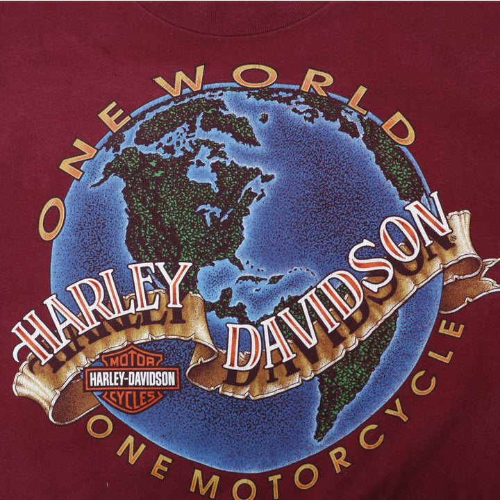 Vintage 90s Harley Davidson Alamo City San Antonio T-Shirt Size M