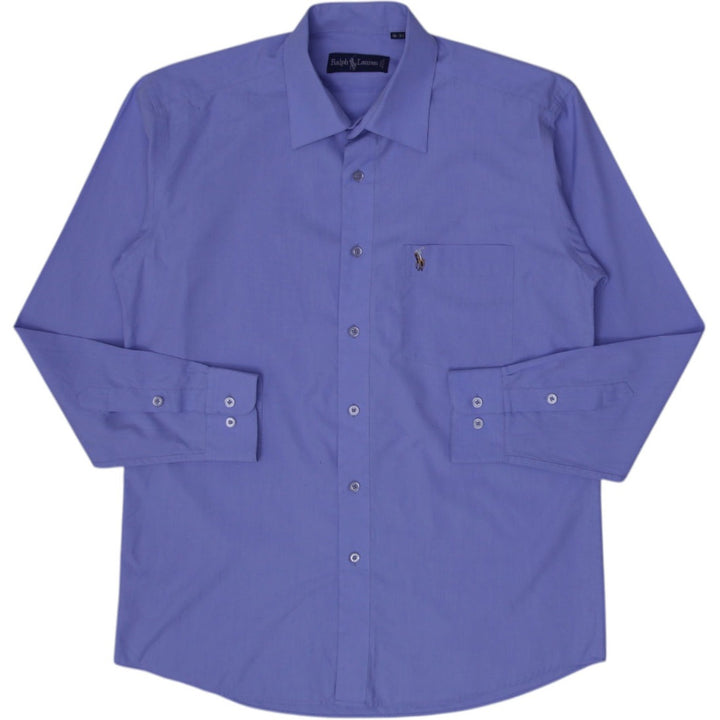 Vintage Mens Ralph Lauren Cotton Long Sleeve Shirt Size 16-33 | Migration_Shirts | Fashion Rerun