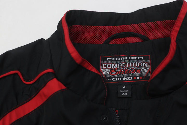 Mens Choko Chevrolet Chevy Camaro SS Nascar Embroidered Racing Jacket