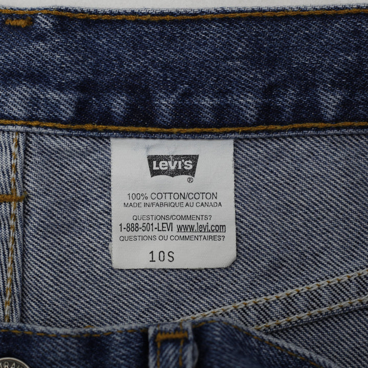 Vintage 90s Levi's 57304 Straight Fit Jeans Size 10S | Migration_Jeans - Back View | Fashion Rerun