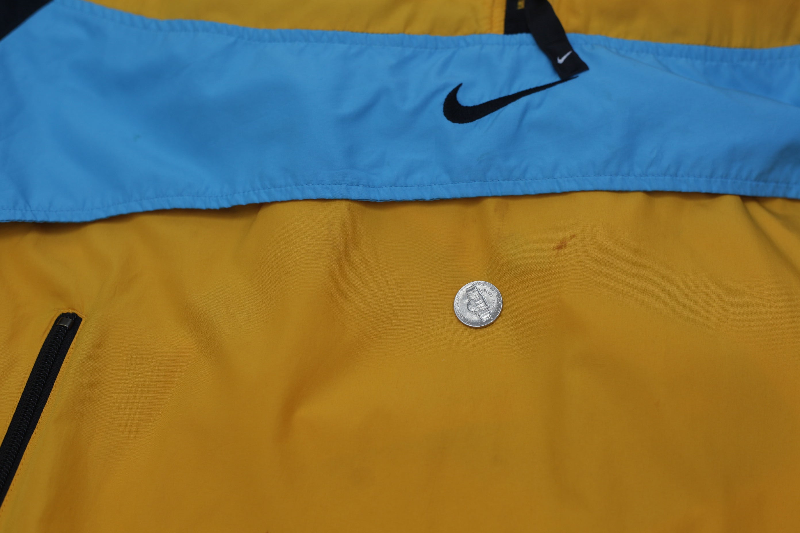 Shop Mens Nike ACG Packable Quarter-Zip Windbreaker Jacket