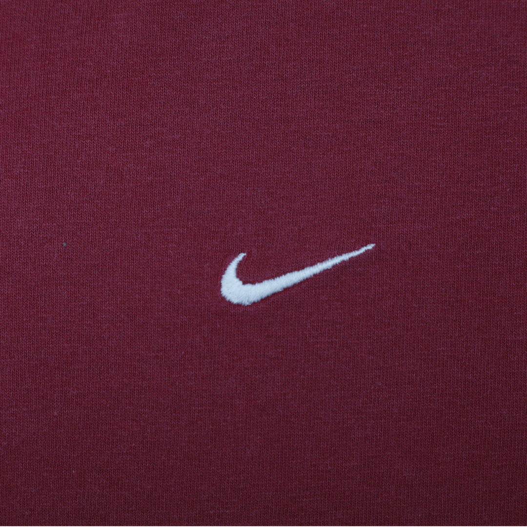 Vintage Mens Nike Mini Swoosh Crewneck T-Shirt Size L