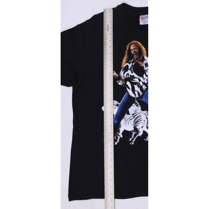 Vintage 90s Ted Nugent Graphic Rock Band Tee XL Made In USA Single Stitch | Migration_T-Shirts - View 6 | Fashion Rerun