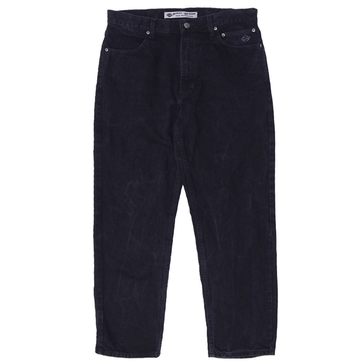 Mens Harley Davidson Black Jeans