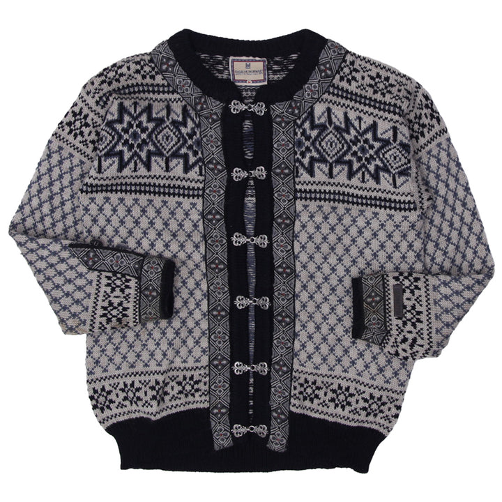 Vintage Ladies 1970s Dale Of Norway Cardigan Sweater