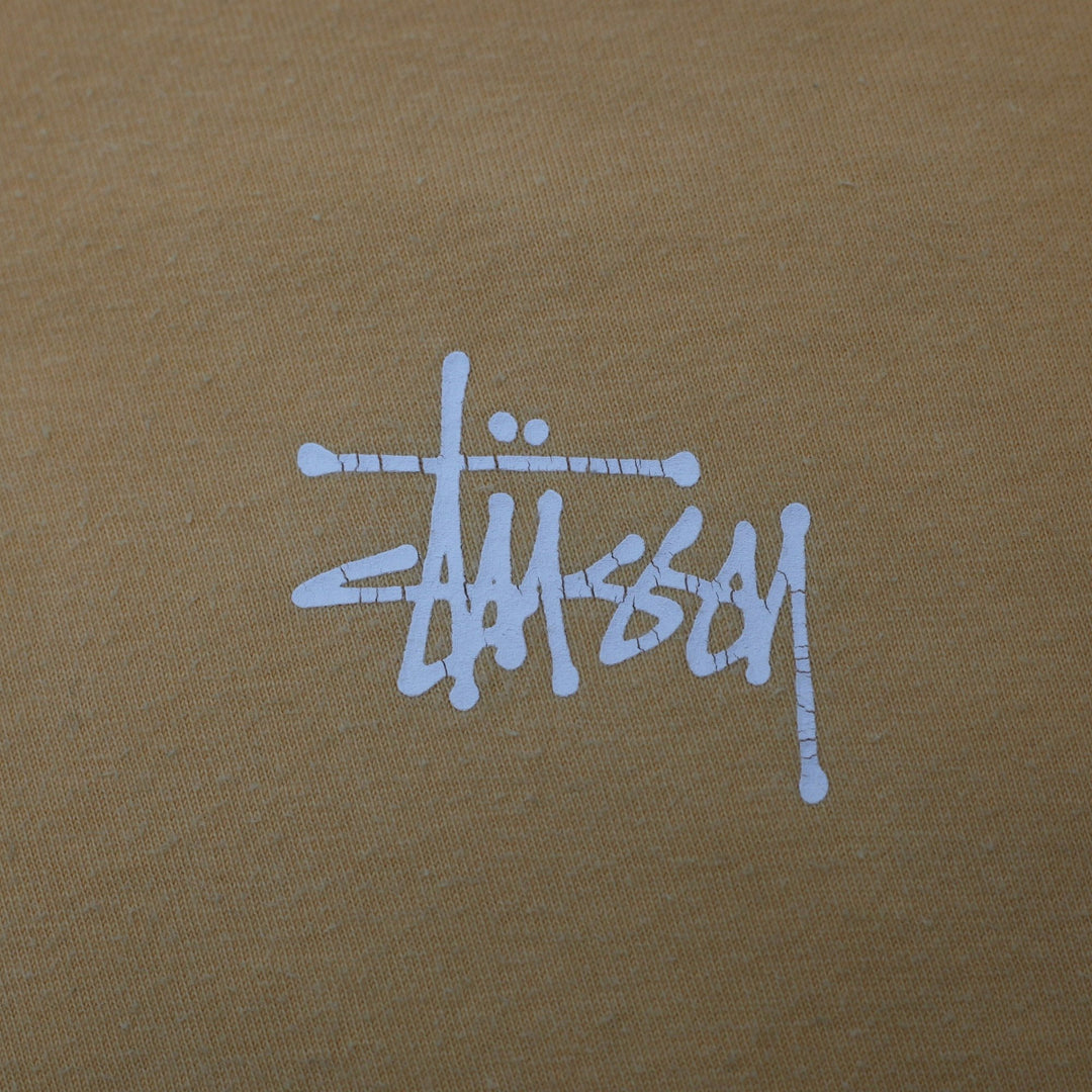 Mens Stussy Basic Stock Logo T-Shirt Size M