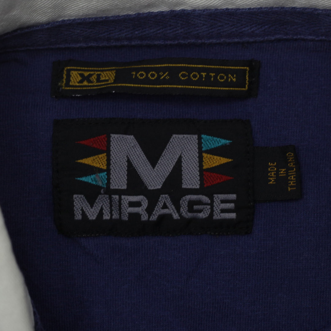 Vintage Mirage Dallas Cowboys Long Sleeve Polo T-Shirt - Fashion Rerun Vintage Migration_T-Shirt