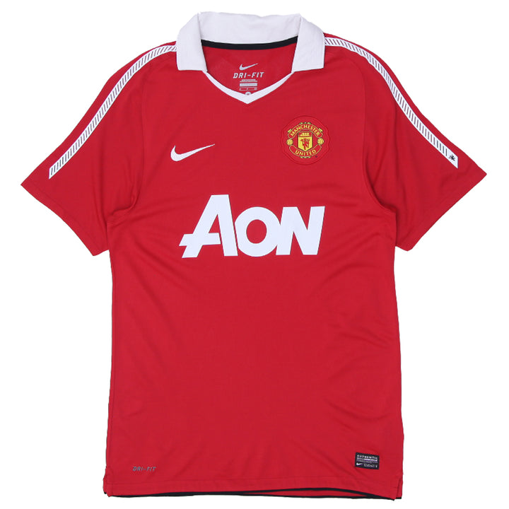 Mens Nike 2010-2011 Manchester United FC Home Jersey - Fashion Rerun Vintage Migration_Jersey