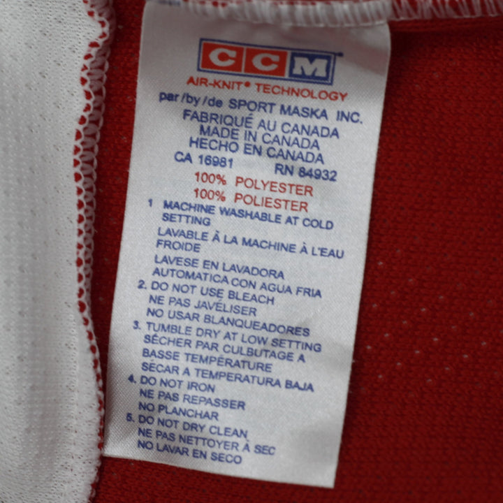 Vintage CCM NHL Ottawa Senators White Ice Hockey Jersey | Migration_Jerseys - Detail View | Fashion Rerun