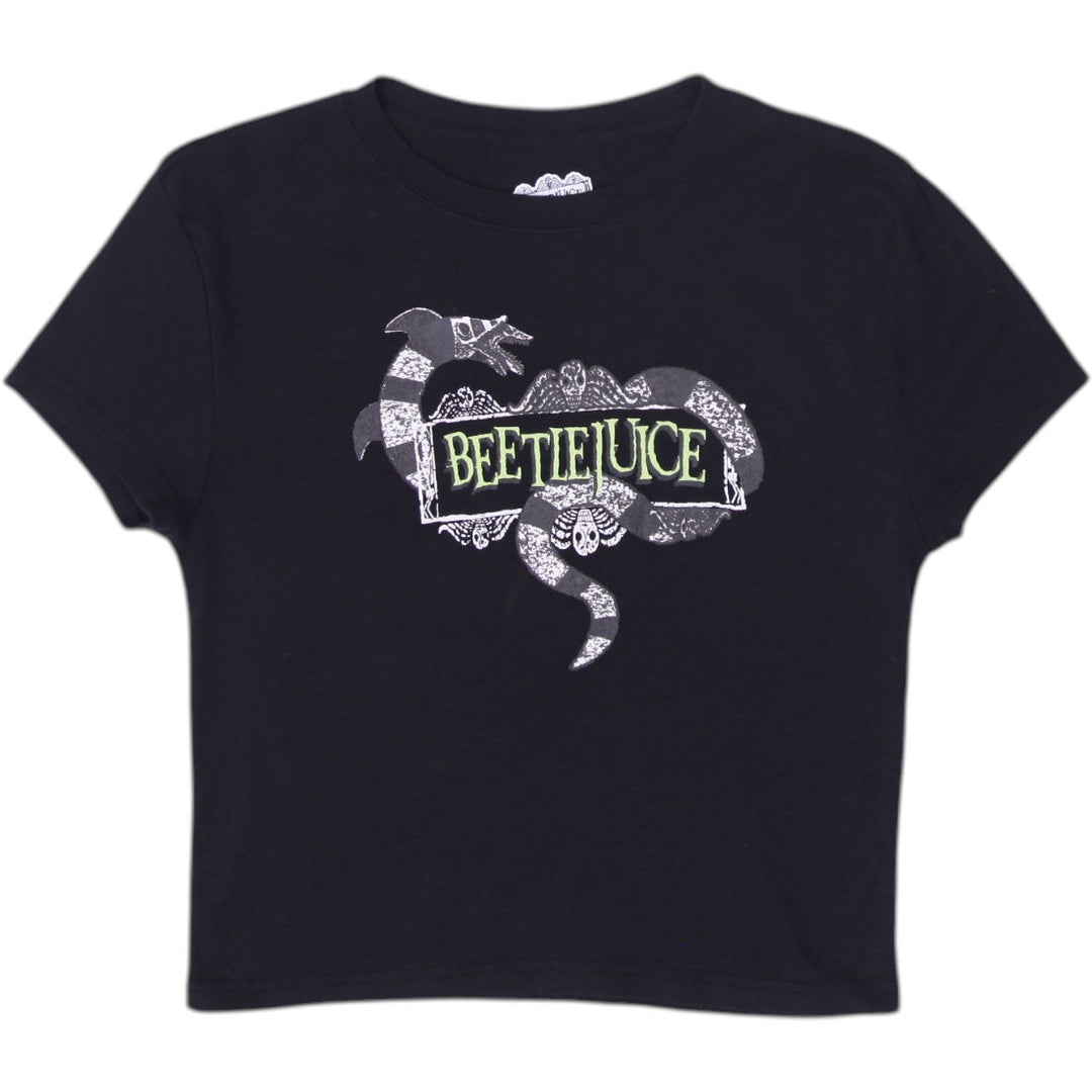 Y2K Ladies Beetlejuice Graphic Character Tee Size XL | Migration_Y2K Tops | Fashion Rerun