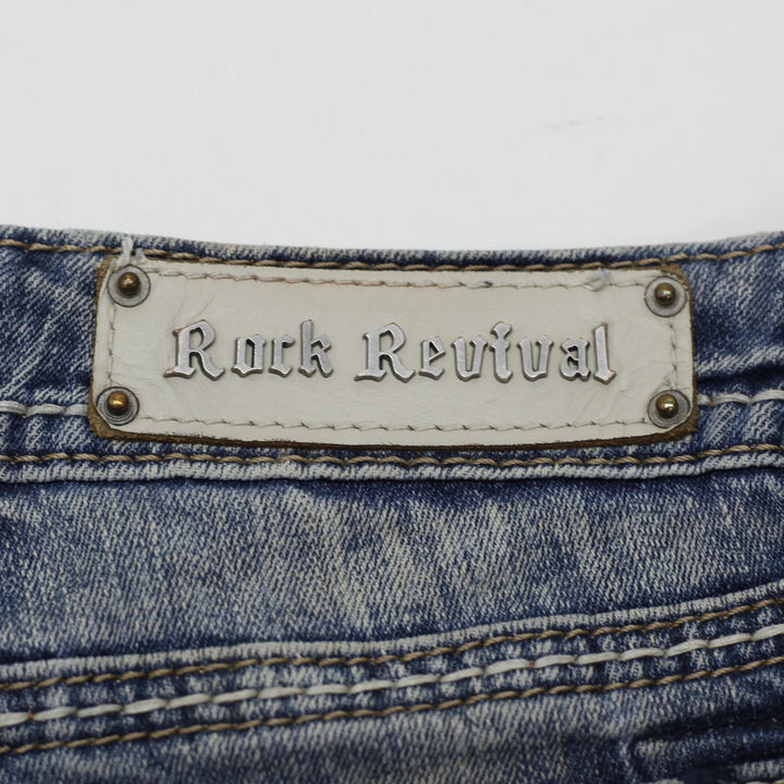 Y2K Ladies Rock Revival "Blair B" Embellished Bootcut Jeans – Premium Stretch
