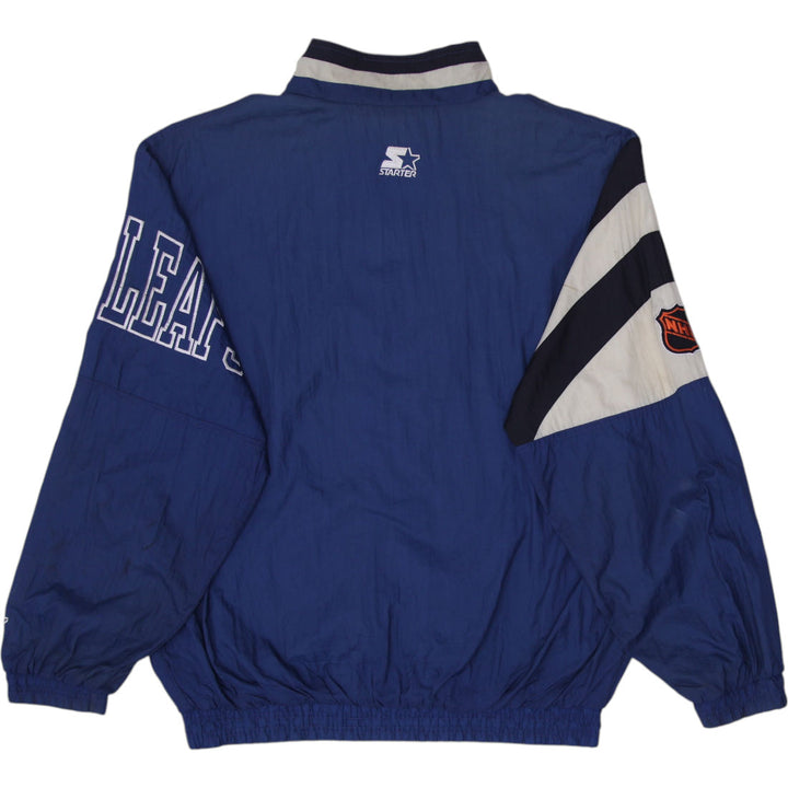 Vintage Mens Starter 90s Toronto Maple Leafs Starter Windbreaker Jacket