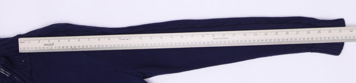 Vintage Ralph Lauren Sport Sweater Navy Full Zip Cotton XL | Migration_Jumper & Knitwear RL Collection - View | Fashion Rerun