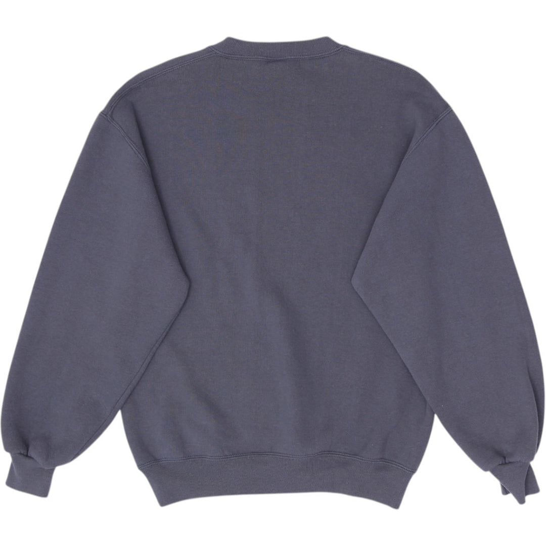 Vintage 90s Russell Athletic Sweatshirt Charcoal Made in USA Size M