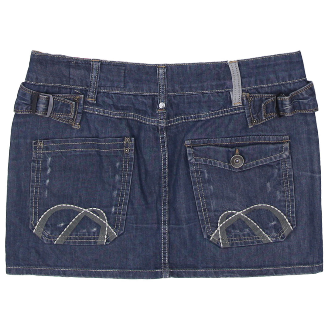 Y2K Ladies Denim Mini Skirt