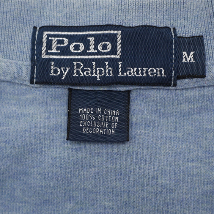 Mens Polo Ralph Lauren Light Heather Blue Polo T-Shirt Size M