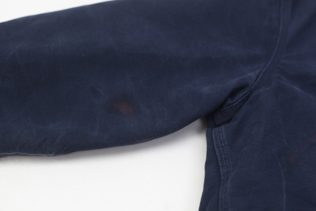 Mens Carhartt J140 DNY Quilted Lining Canvas Work Jacket Made In USA