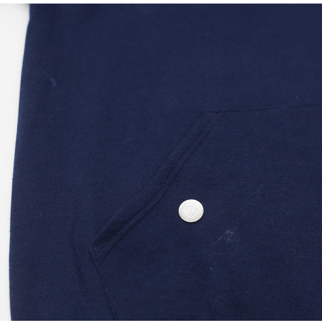 Vintage Russell Athletic Pullover Hoodie Size Large Made In USA Navy - Fashion Rerun Vintage Migration_Sweaters