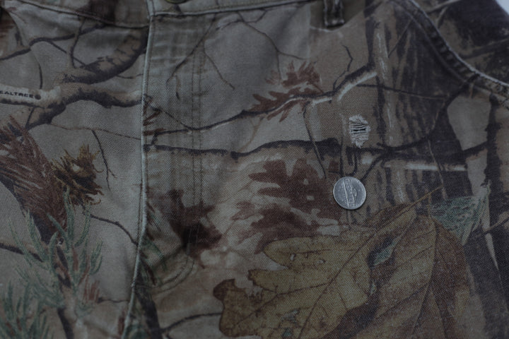 Mens Customize Carhartt B235 CAP Dungaree Fit Realtree Cap Workwear Pants