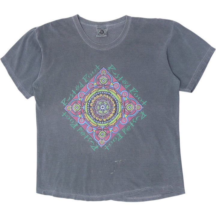 Vintage 90s Anvil Rusted Root Tour Concert T-Shirt Size M
