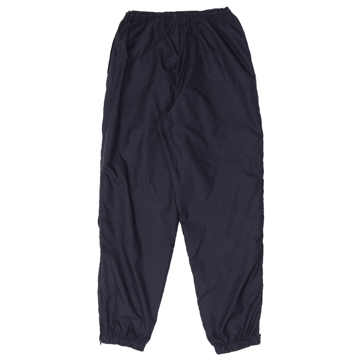 90's Vintage Nike Swoosh Embroidered Mesh Lined Nylon Track Pants Black L - Fashion Rerun Vintage Migration_Pants